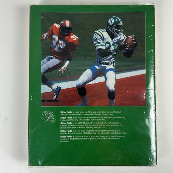 Rider Pride: The Story of Canada’s Best-Loved Football Team Vintage Book - Picture 3 of 5